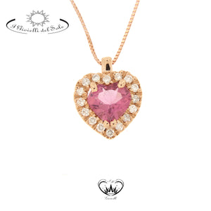 COLLANA CUORE I GIOIELLI DEL SOLE ref. CLC35RR-008