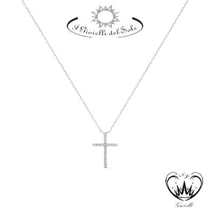 COLLANA CROCE I GIOIELLI DEL SOLE ref.CLF69-032