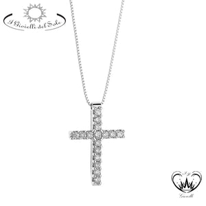 COLLANA CROCE I GIOIELLI DEL SOLE ref.CLF69-096