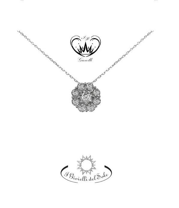 COLLANA I GIOIELLI DEL SOLE FIORE ref. CLL18-020