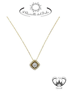COLLANA PUNTO LUCE  I GIOIELLI DEL SOLE ref. CLL20G-010