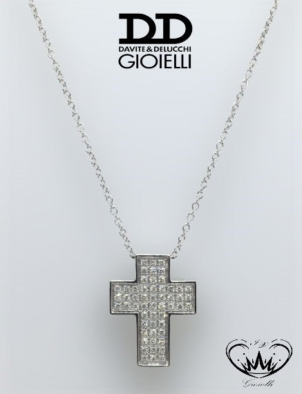COLLANA CON CROCE DD GIOIELLI ref. CLN009048