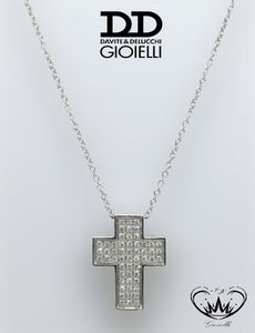 COLLANA CON CROCE DD GIOIELLI ref. CLN009048