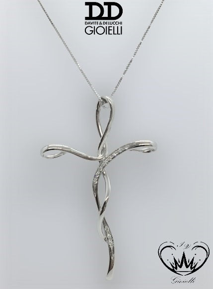 COLLANA CON CROCE DD GIOIELLI ref. CLN01009811