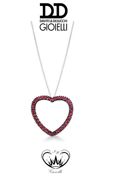 COLLANA CUORE DD GIOIELLI  ref. CLN011681RB