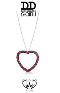 COLLANA CUORE DD GIOIELLI  ref. CLN011681RB