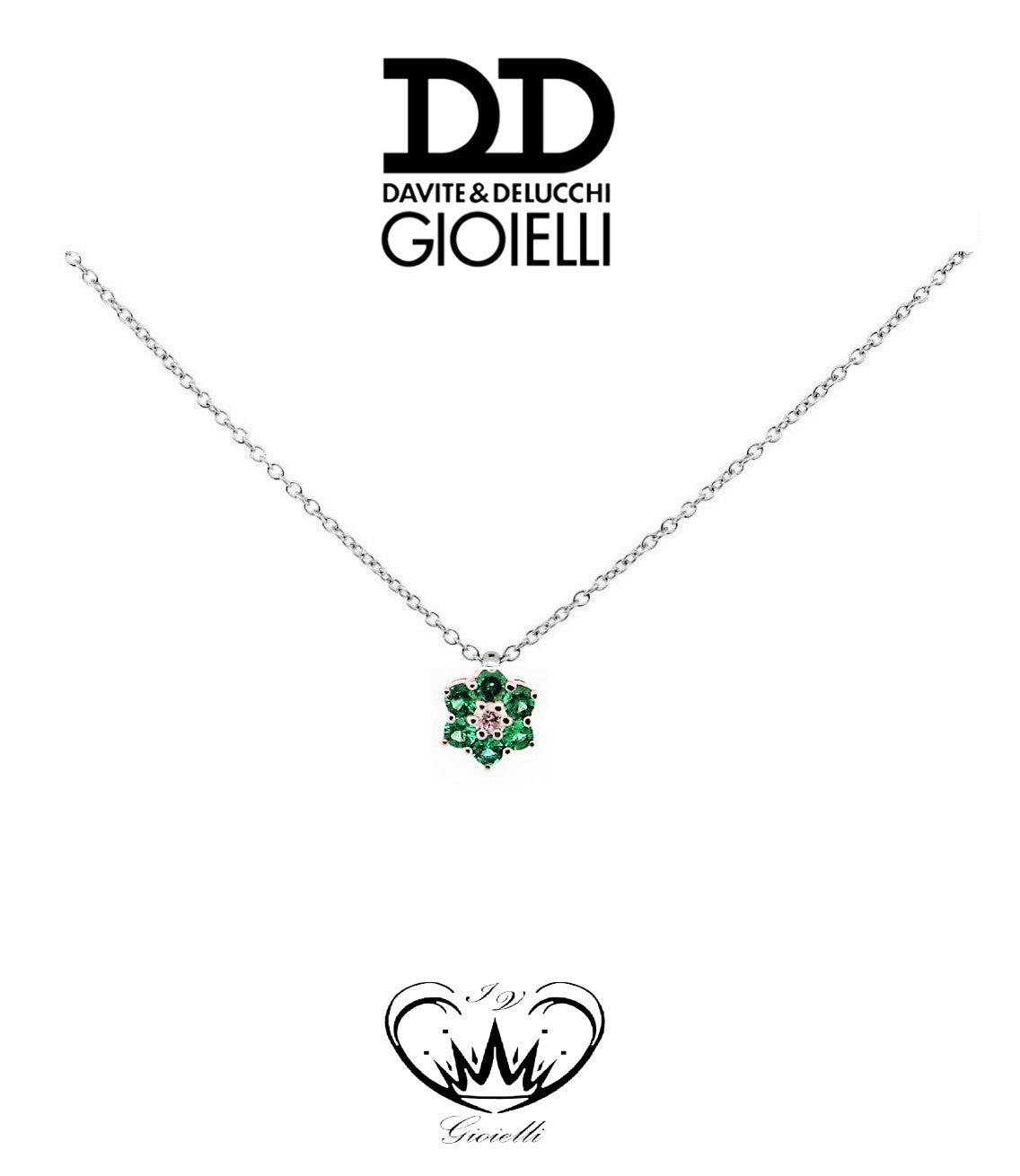 COLLANA FIORE DD GIOIELLI  ref. CLN011682SM