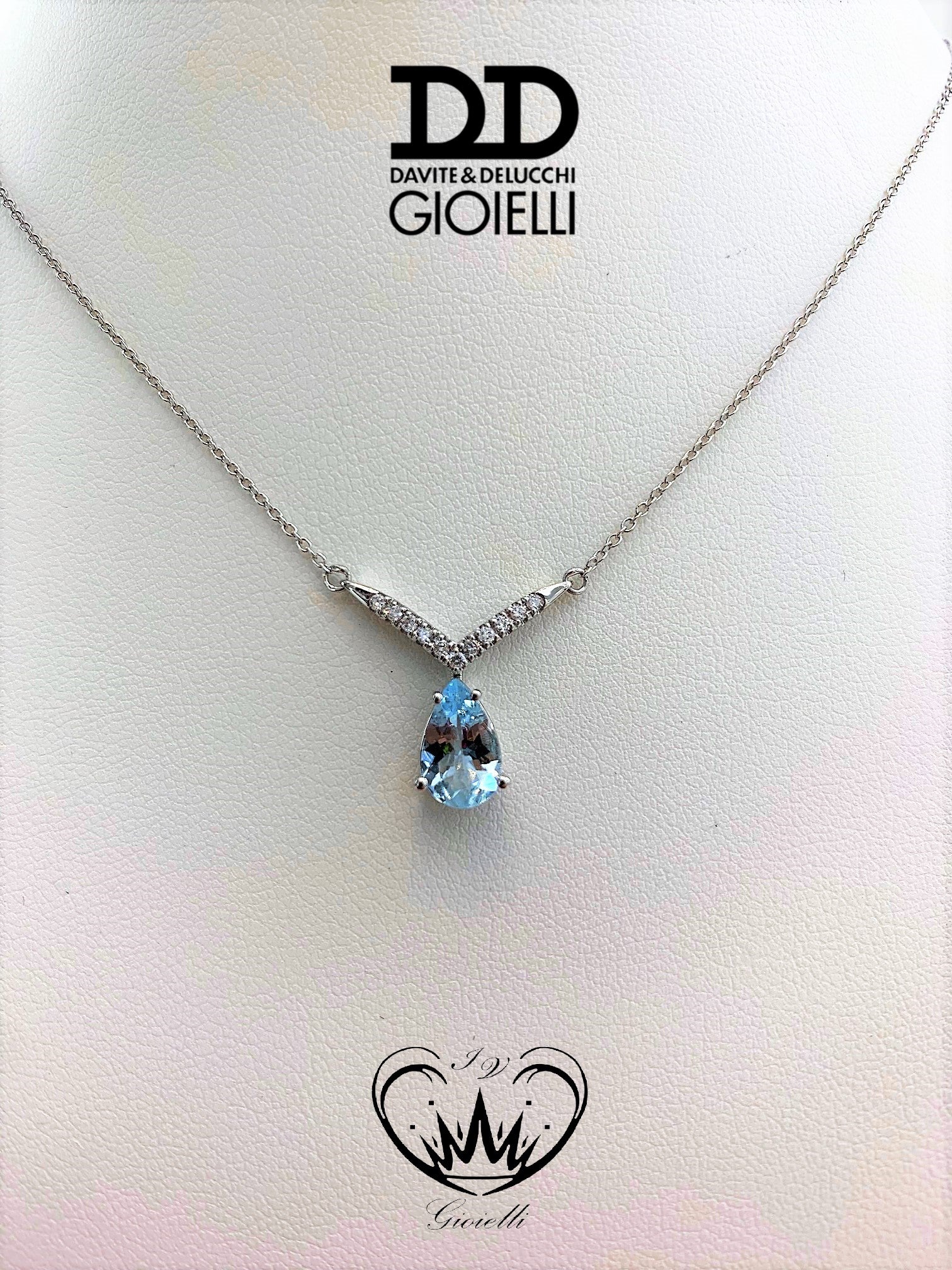 COLLANA DD GIOIELLI  ACQUAMARINA ref. CLNM00247