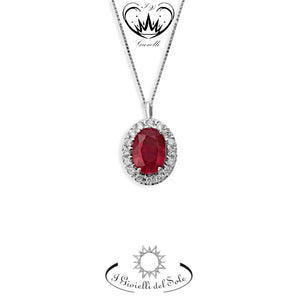 COLLANA I GIOIELLI DEL SOLE RUBINI ref. CLT168R