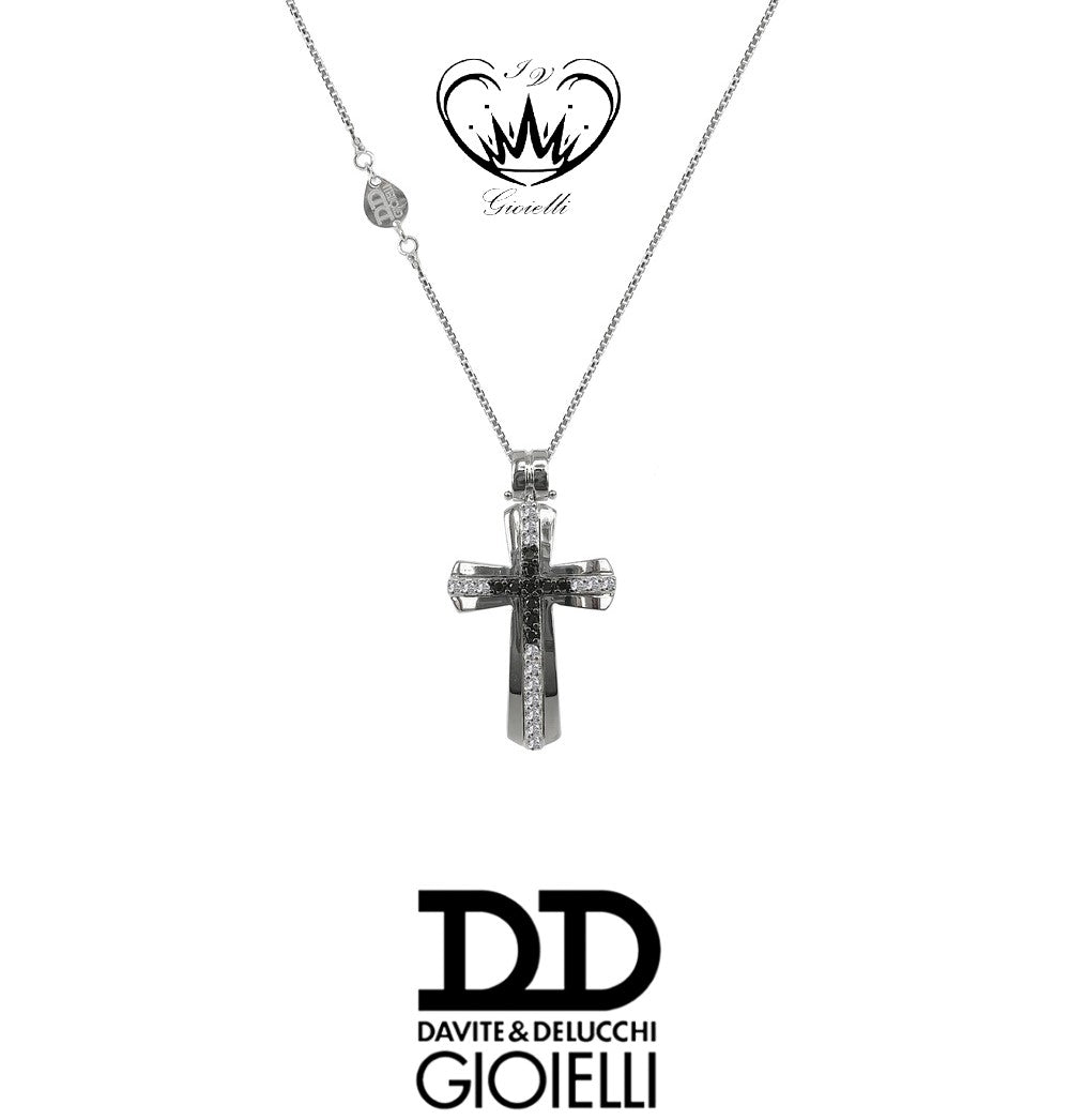 COLLANA CON CROCE DD GIOIELLI ref. CLU010798BL1