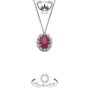 COLLANA I GIOIELLI DEL SOLE RUBINI ref. CLX36R