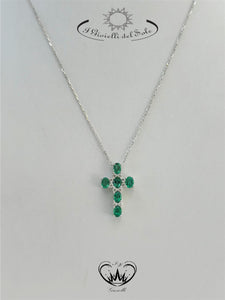 COLLANA CROCE I GIOIELLI DEL SOLE SM ref.CP61084S