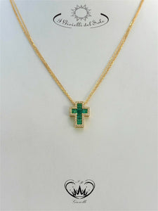 COLLANA CROCE I GIOIELLI DEL SOLE ref.CP61273SG