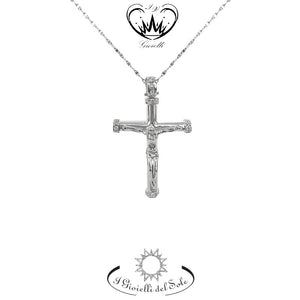 COLLANA CON CROCE I GIOIELLI DEL SOLE  ref. CR244TB