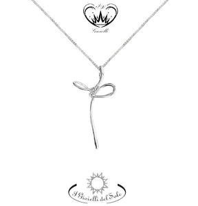 COLLANA CON CROCE I GIOIELLI DEL SOLE  ref. CR272B
