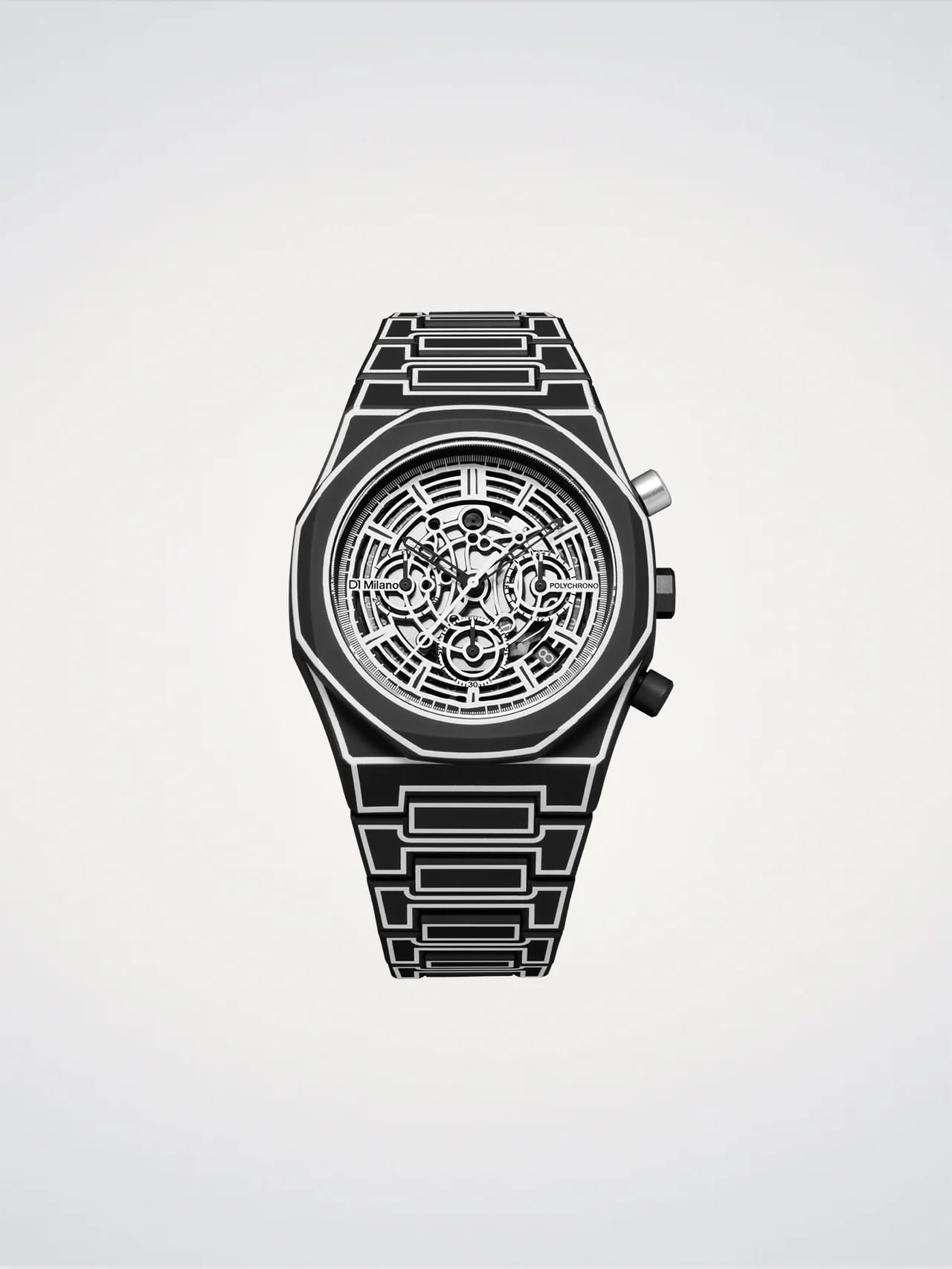 OROLOGIO D1 MILANO POLYCARBON BLACK SKETCH ref. D1-PHBJ14