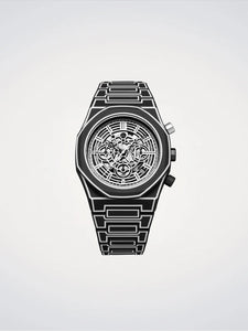 OROLOGIO D1 MILANO POLYCARBON BLACK SKETCH ref. D1-PHBJ14
