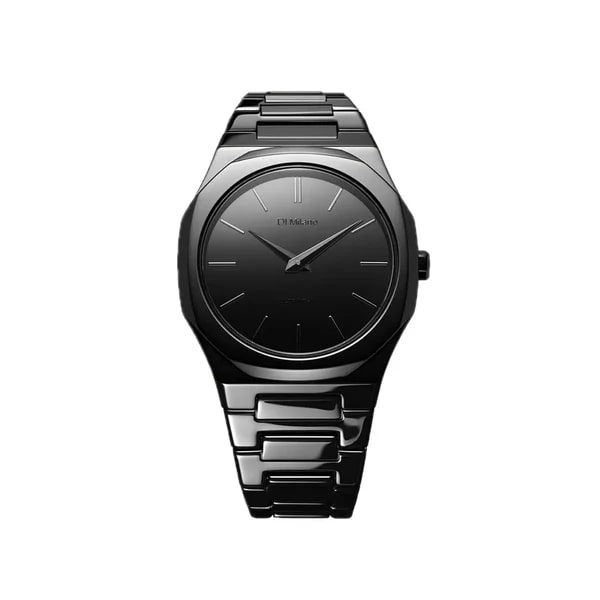 OROLOGIO D1 MILANO ULTRA THIN BLACK MIRROR ref. D1-UTBU09