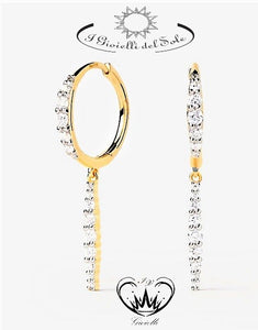 ORECCHINI I GIOIELLI DEL SOLE ORO 18KT ref. DE711-G