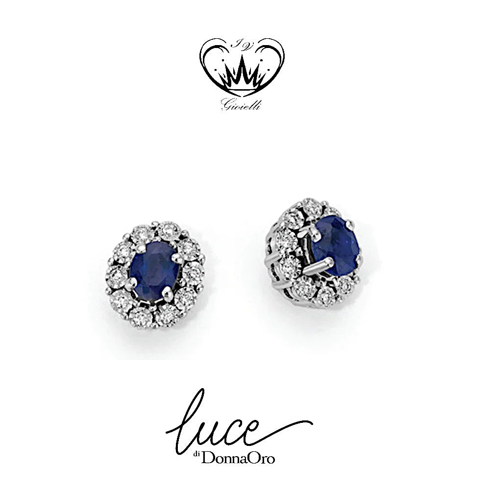 ORECCHINI CON ZAFFIRI BLU DONNA ORO ref.DHOZ9400.006