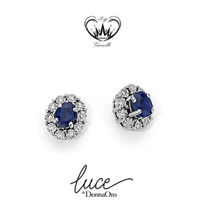 ORECCHINI CON ZAFFIRI BLU DONNA ORO ref.DHOZ9400.006
