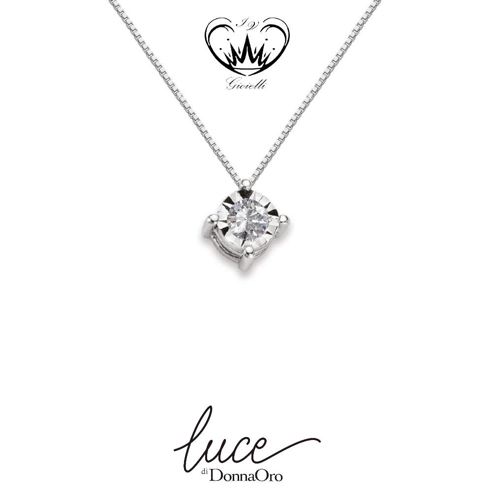 COLLANA PUNTO LUCE DONNA ORO ct. 0,07 ref.DHPL8503.007