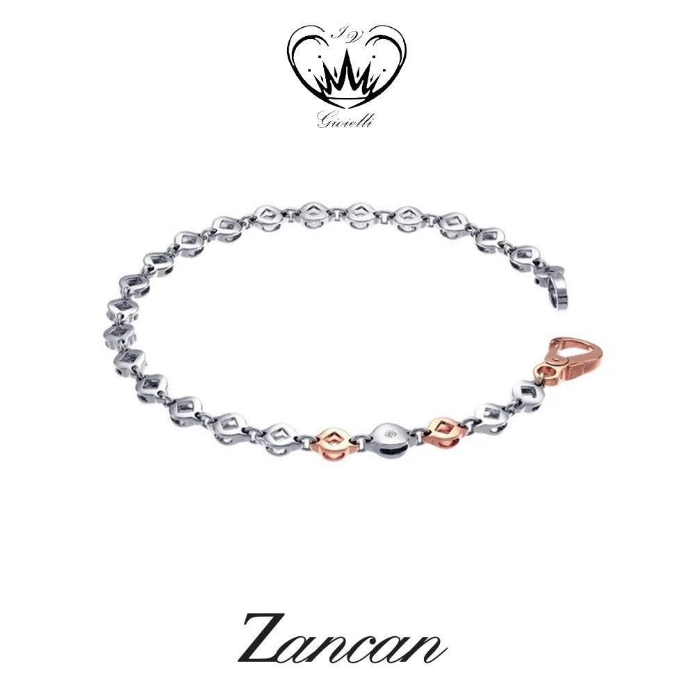 BRACCIALE ZANCAN ORO BIANCO 18kt  ref. EB269BR