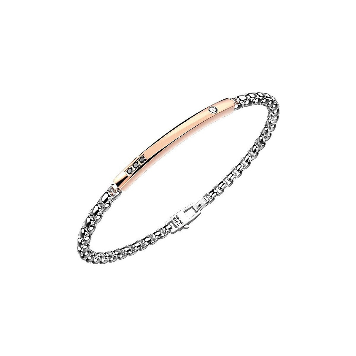 BRACCIALE ZANCAN ACCIAIO 916/L ref.EHB176