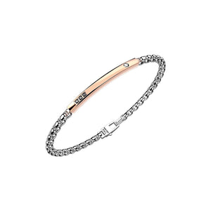 BRACCIALE ZANCAN ACCIAIO 916/L ref.EHB176