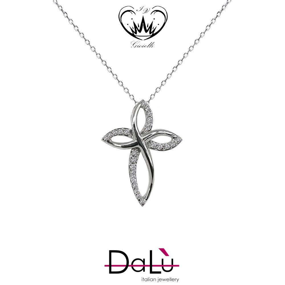 COLLANA CON CROCE DALU ct. 0,16 ref. ENZ3187Q1