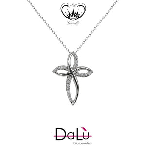 COLLANA CON CROCE DALU ct. 0,16 ref. ENZ3187Q1