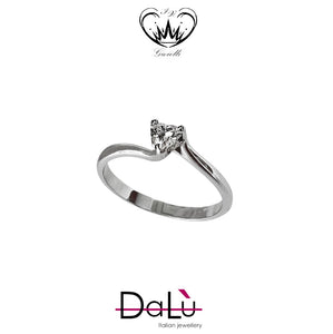 ANELLO SOLITARIO DALU ct. 0,21 ref.ENZ688SOL