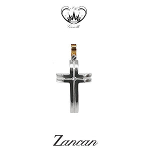 CROCE ZANCAN ORO BIANCO 18kt ref. EPE108BR
