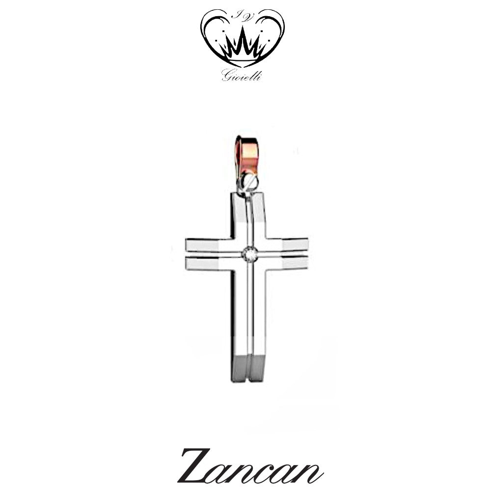 CROCE ZANCAN ORO 18kt ref.EPE108BR