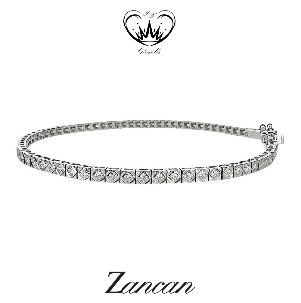 BRACCIALE TENNIS ZANCAN DIAMANTI BINACHI ct. 0,75  ref.ETD02-075