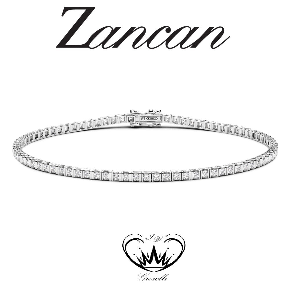 BRACCIALE TENNIS ZANCAN ORO B 18KT ref.ETD02-100