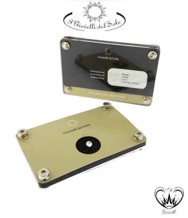 DIAMANTE BLISTERATO I GIOIELLI DEL SOLE CT. 0,03 ref. GVS10.03