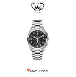 HAMILTON KHAKI AVIATION PILOT PIONEER CHRONO QUARTZ ref.H76522131