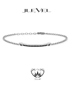 BRACCIALE UOMO MEZZO TENNIS ARG 925 ref.JL0051
