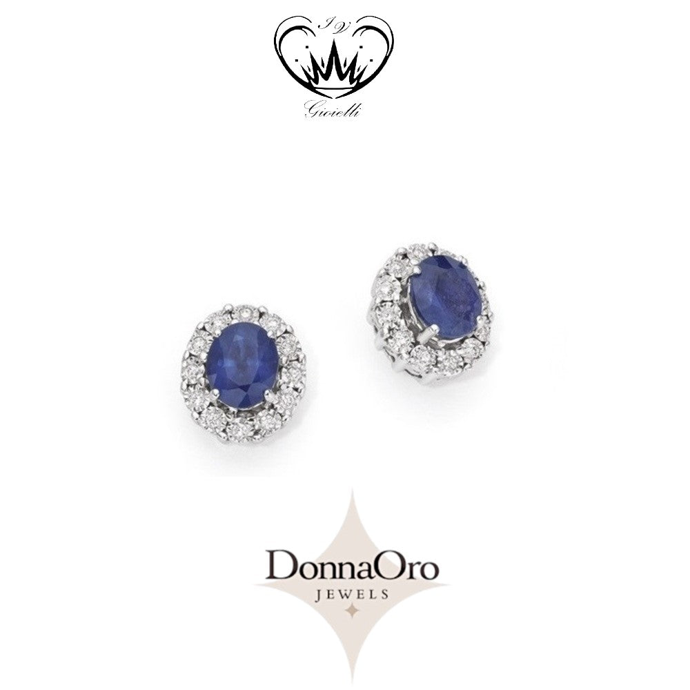 IN Lebole Collezione The Circle DOR201 Amalfi Orecchini da Donna in Ottone Pietra Blu IN Lebole Collezione The Circle DOR201 Amalfi Orecchini da Donna in Ottone Pietra Blu