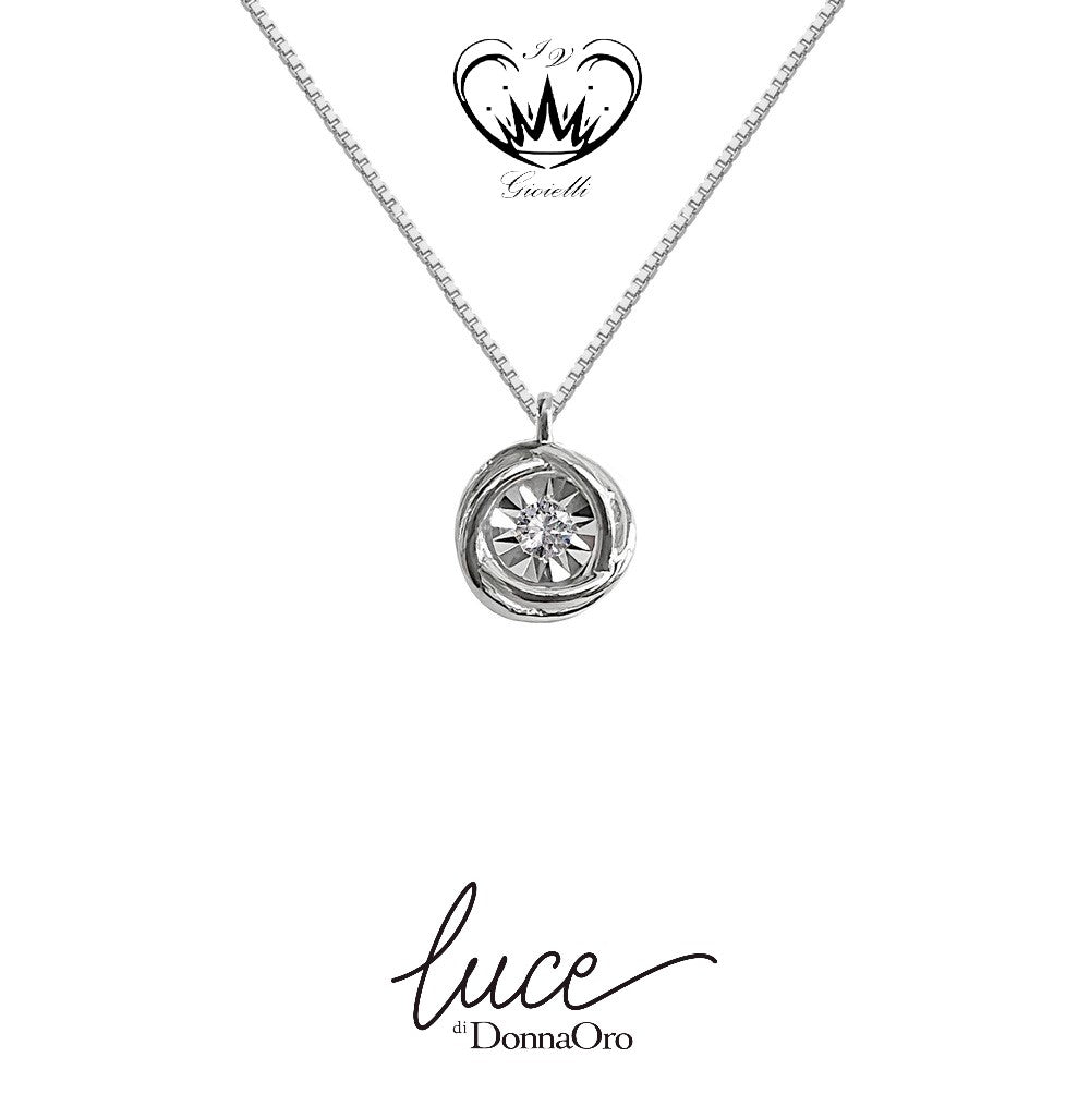 COLLANA PUNTO LUCE DONNA ORO ct. 0,02 ref.LPL12550.002