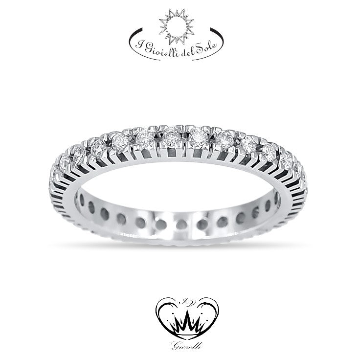 ANELLO VERETTA A GIRO COMPLETO I GIOIELLI DEL SOLE ref. LRS1049