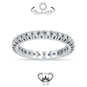 ANELLO VERETTA A GIRO COMPLETO I GIOIELLI DEL SOLE ref. LRS1049