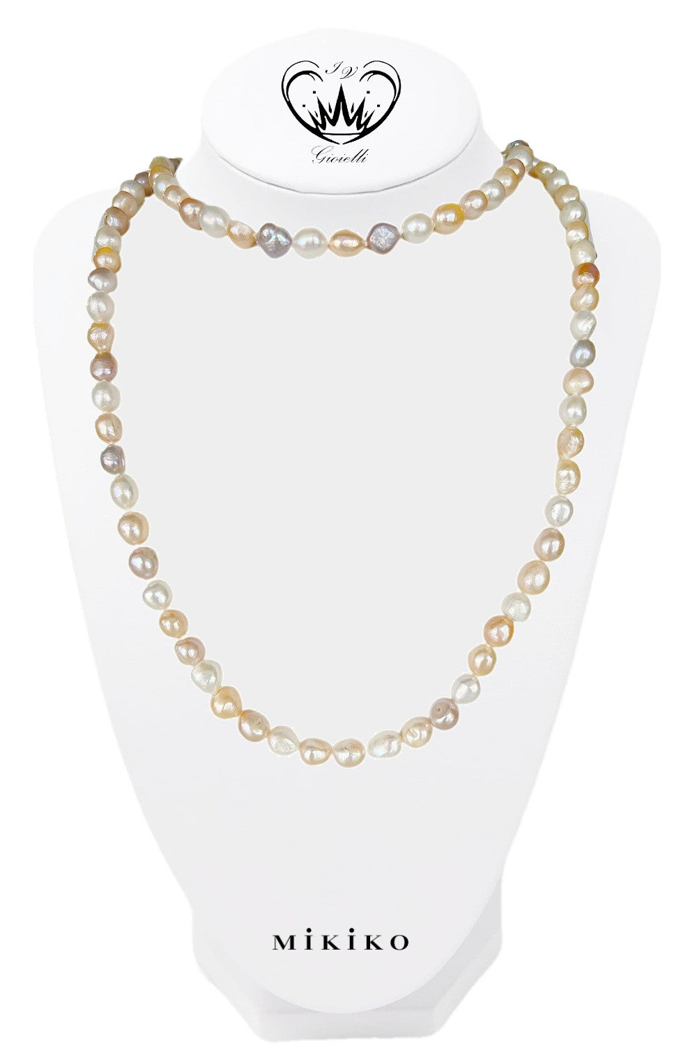 COLLANA FILO PERLE MULTICOLOR MIKIKO REF.MF1600P0FDMU089