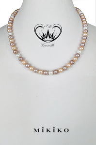 COLLANA FILO PERLE MULTICOLOR MIKIKO REF.MFC400OFCMU060