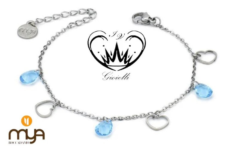 BRACCIALE BOCCADAMO ACCIAIO ref.MK-BR08