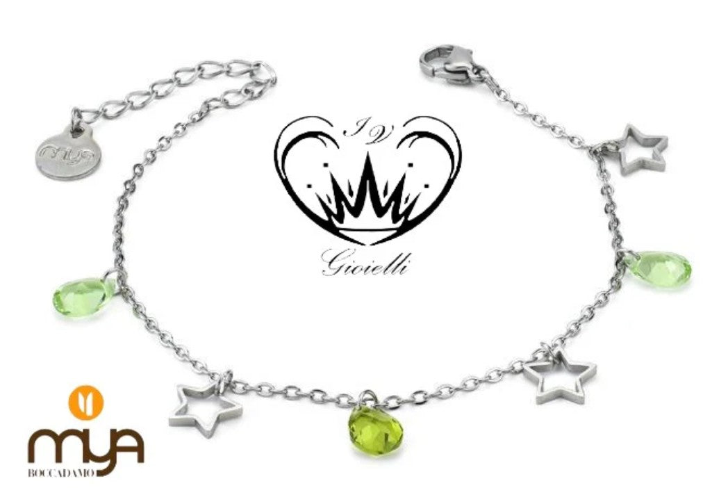 BRACCIALE BOCCADAMO ACCIAIO ref.MK-BR09
