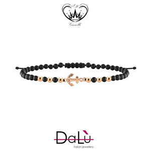 BRACCIALE DALU CORDA E ONICE Diam. ct.0,02 ref. MO1054ONSC