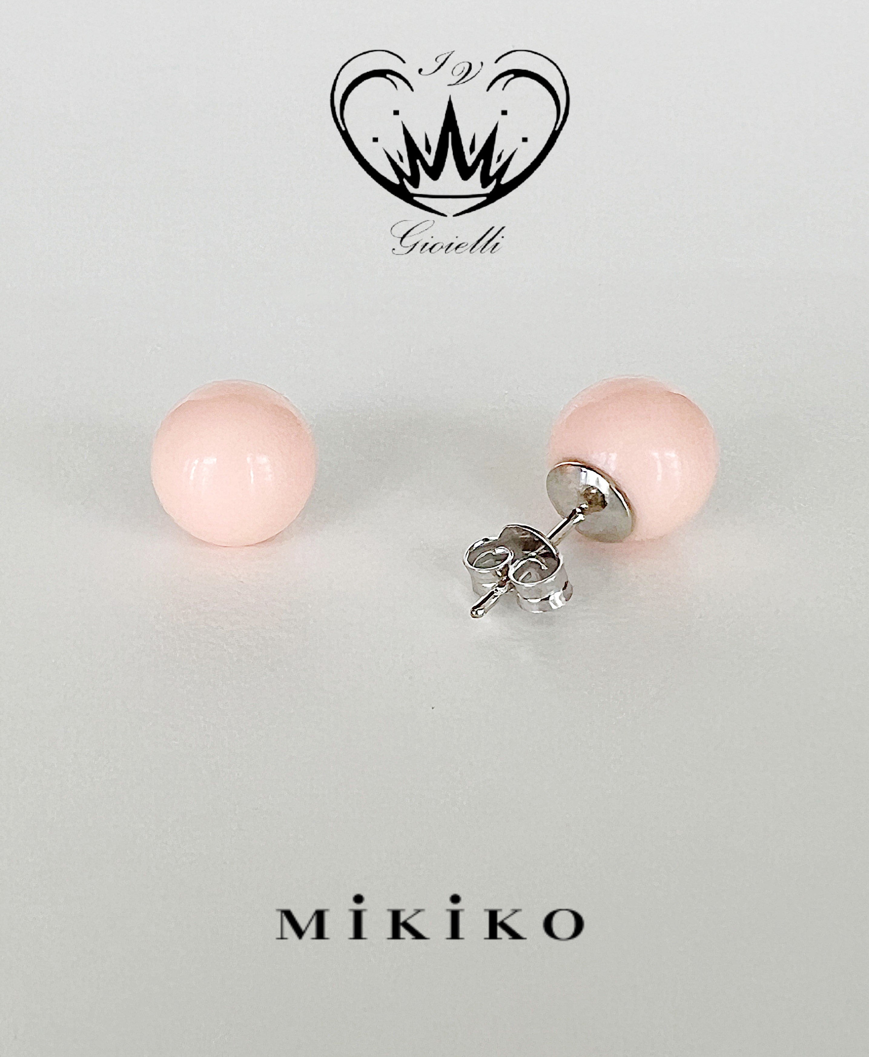 ORECCHINI CORALLO ROSA MIKIKO REF. MO7405A4CORALLO