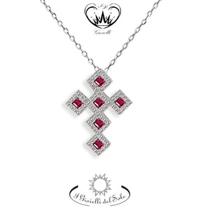 COLLANA I GIOIELLI DEL SOLE RUBINI  ref. MP51070-RU